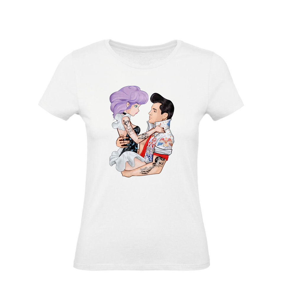 T-Shirt Uomo, Donna & Bambino - ELVIS E CREAMY - Maglietta Maglia Tshirt Super vestibilità Top qualità