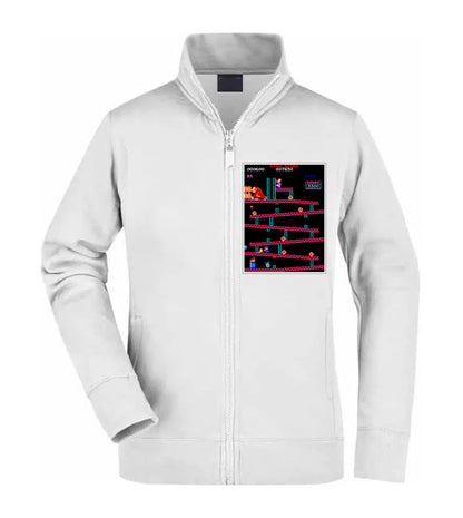 Felpa Unisex Full Zip - DONKEY KONG - Super vestibilità Top qualità