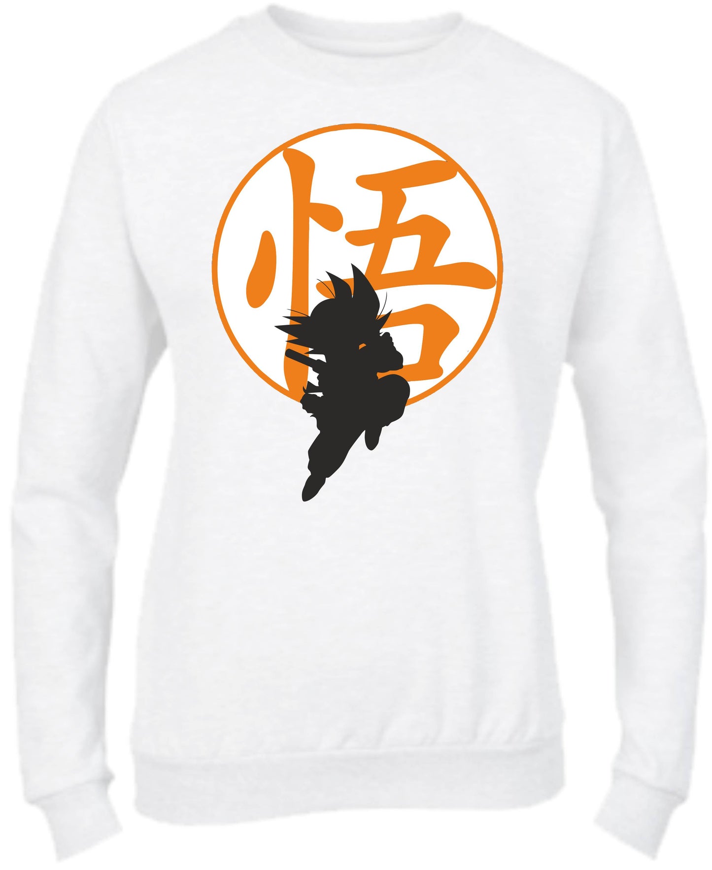 Felpa Girocollo UOMO, DONNA & BAMBIN - GOKU - Super vestibilità Top qualità