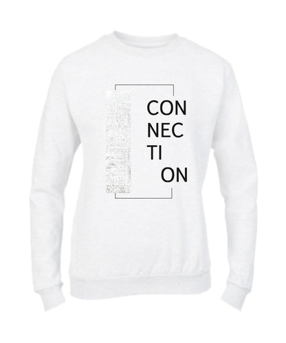 Felpa Girocollo UOMO, DONNA & BAMBIN - CONNECTION - Super vestibilità Top qualità