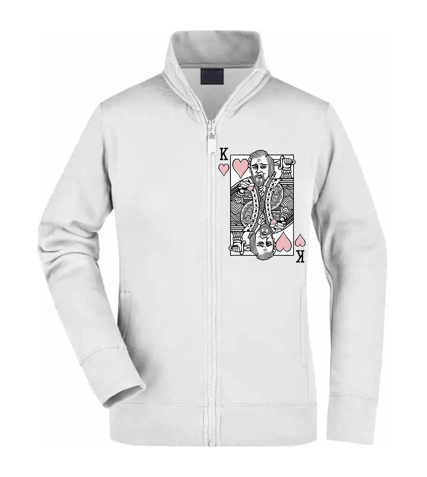 Felpa Unisex Full Zip - KING CAPRIO - Super vestibilità Top qualità