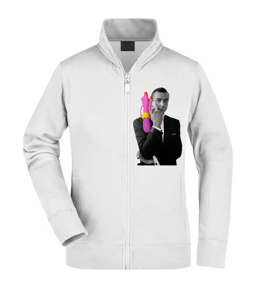 Felpa Unisex Full Zip - AGENTE SPECIALE - Super vestibilità Top qualità - Social Crazy