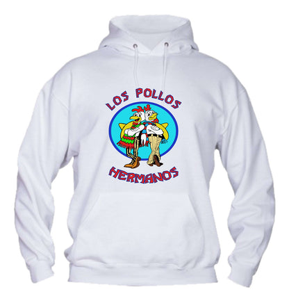 Felpa con cappuccio UOMO, DONNA & BAMBIN - LOS POLLOS HERMANOS - Super vestibilità Top qualità