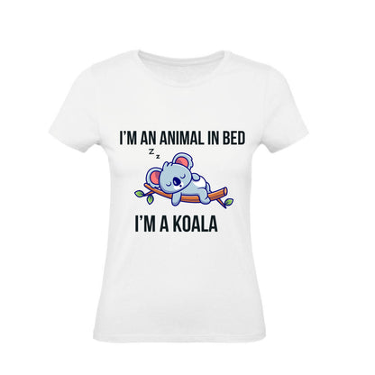 T-Shirt Uomo & Bambino - I'M AN ANIMAL IN BED - Maglietta Maglia Tshirt Super vestibilità Top qualità