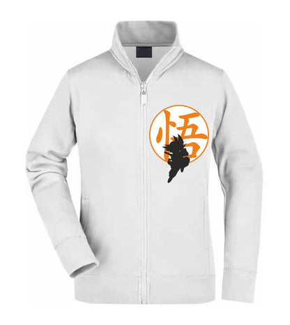 Felpa Unisex Full Zip - GOKU - Super vestibilità Top qualità