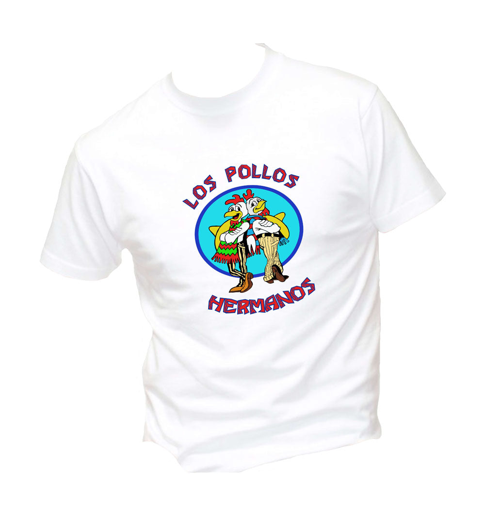 T-Shirt Uomo Donna & Bambino - LOS POLLOS HERMANOS - Maglietta Maglia Tshirt Super vestibilità Top qualità