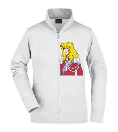 Felpa Unisex Full Zip - LADY OSCAR - Super vestibilità Top qualità