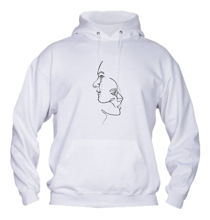 Felpa con cappuccio UOMO, DONNA & BAMBIN - FACES - Super vestibilità Top qualità