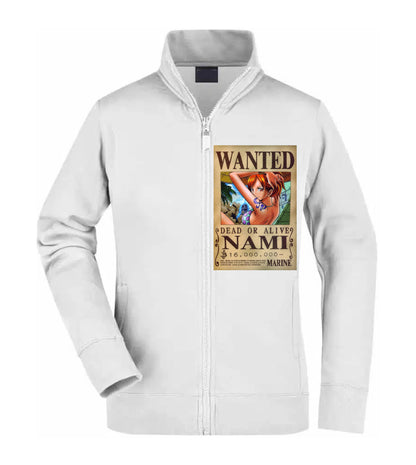 Felpa Unisex Full Zip - NAMI DEAD OR ALIVE - Super vestibilità Top qualità