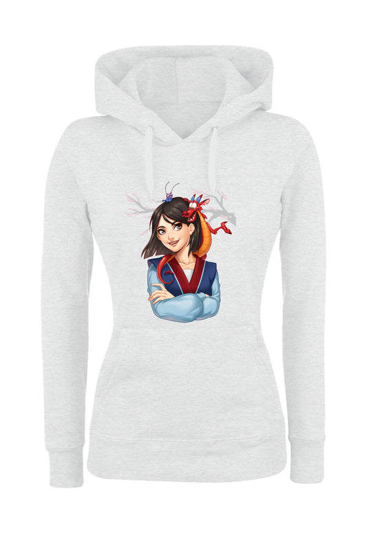 Felpa con cappuccio DONNA & BAMBIN - MULAN - Super vestibilità Top qualità