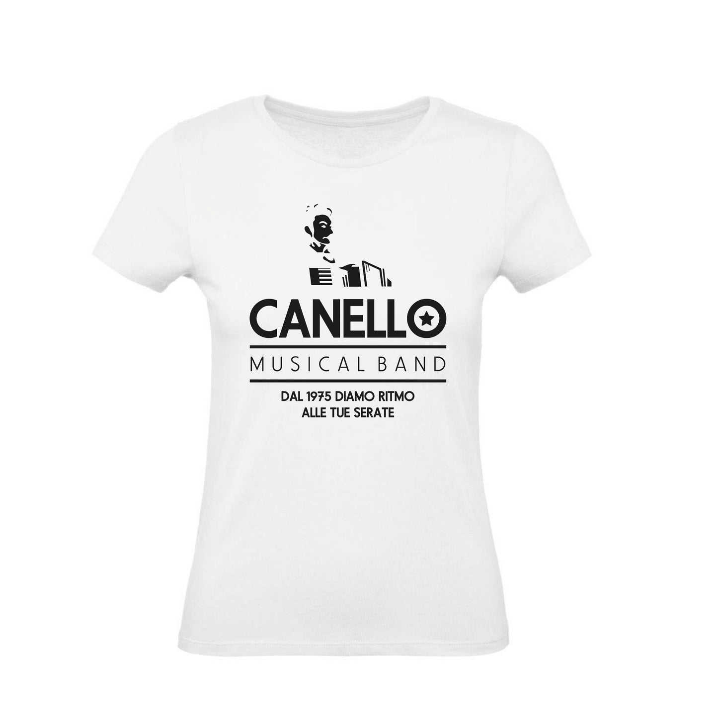 T-Shirt Uomo, Donna & Bambino - CANELLO MUSICAL BAND - Maglietta Maglia Tshirt Super vestibilità Top qualità