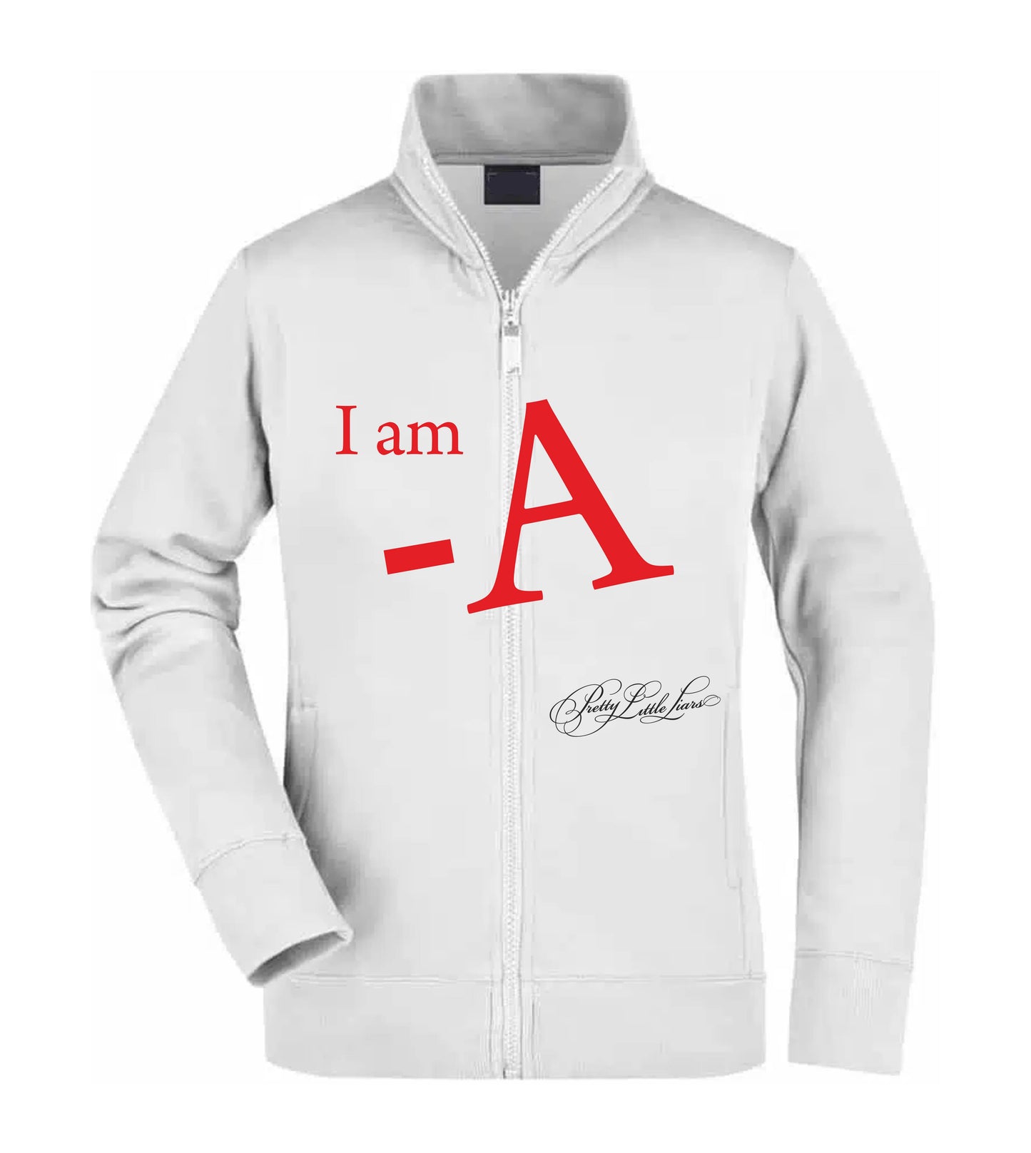 Felpa Unisex Full Zip - I AM -A - Super vestibilità Top qualità