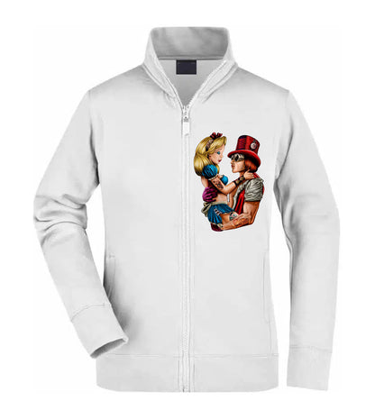 Felpa Unisex Full Zip - ALICE E WILLY - Super vestibilità Top qualità