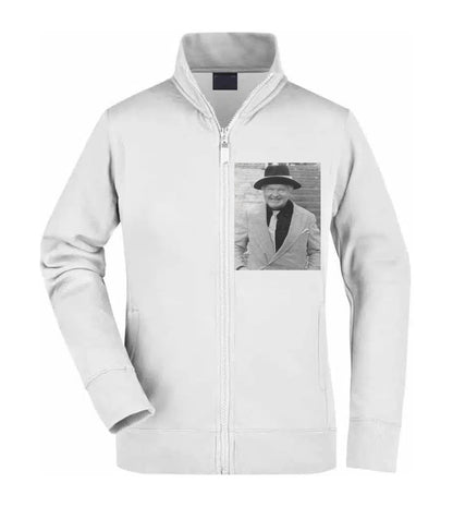 Felpa Unisex Full Zip - BENNY HILL - Super vestibilità Top qualità - Social Crazy