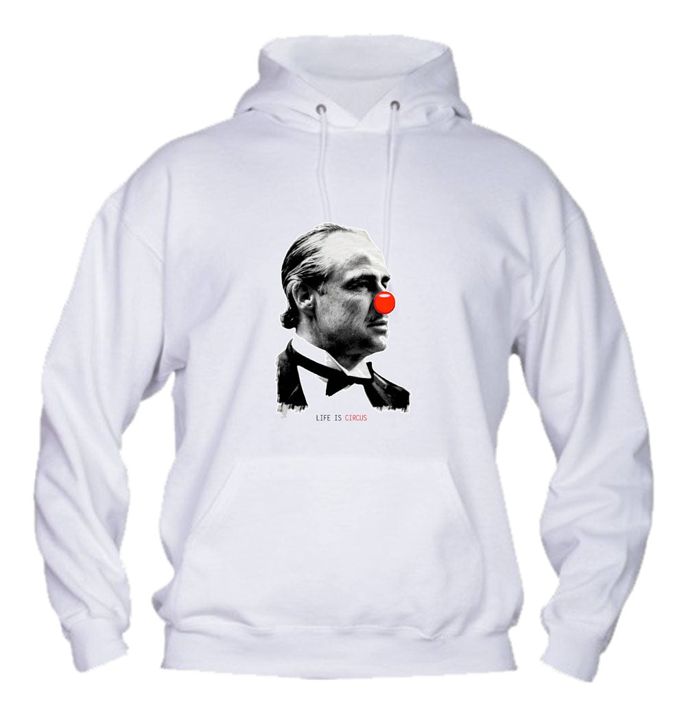 Felpa con cappuccio UOMO, DONNA & BAMBIN - LIFE IS A CIRCUS - Super vestibilità Top qualità