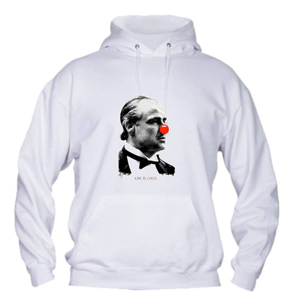 Felpa con cappuccio UOMO, DONNA & BAMBIN - LIFE IS A CIRCUS - Super vestibilità Top qualità