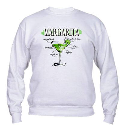 Felpa Girocollo UOMO, DONNA & BAMBIN - MARGARITA - Super vestibilità Top qualità