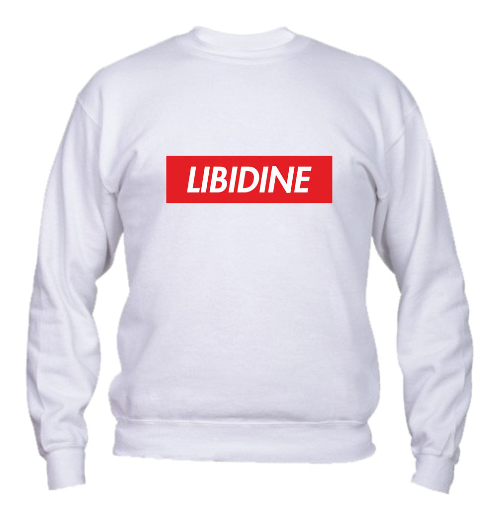 Felpa Girocollo UOMO, DONNA & BAMBIN - LIBIDINE - Super vestibilità Top qualità