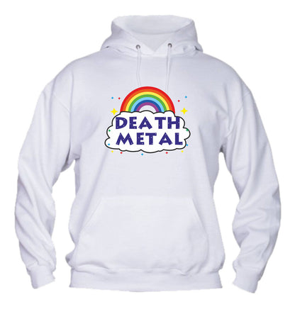 Felpa con cappuccio UOMO, DONNA & BAMBIN - DEATH METAL - Super vestibilità Top qualità