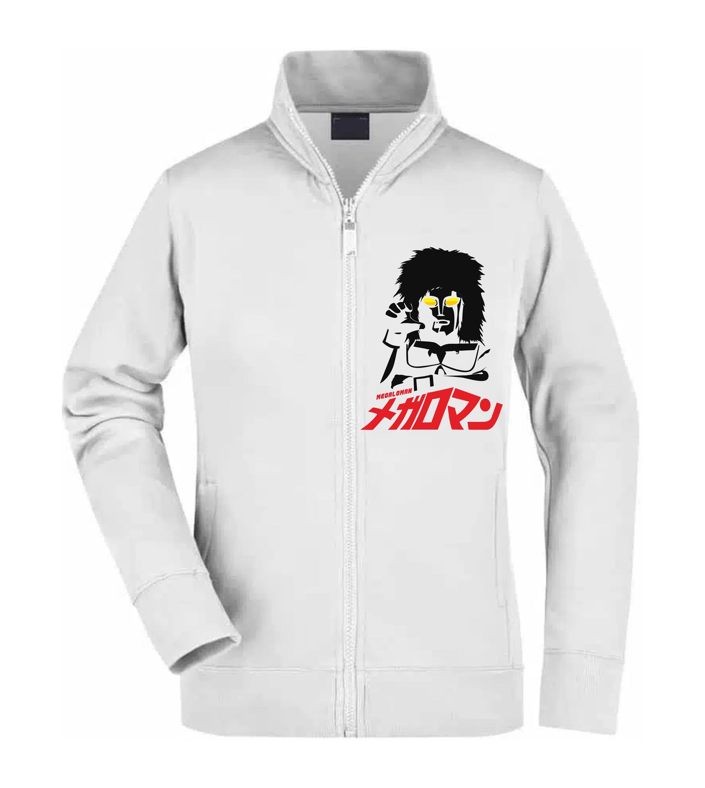 Felpa Unisex Full Zip - MEGALOMAN - Super vestibilità Top qualità