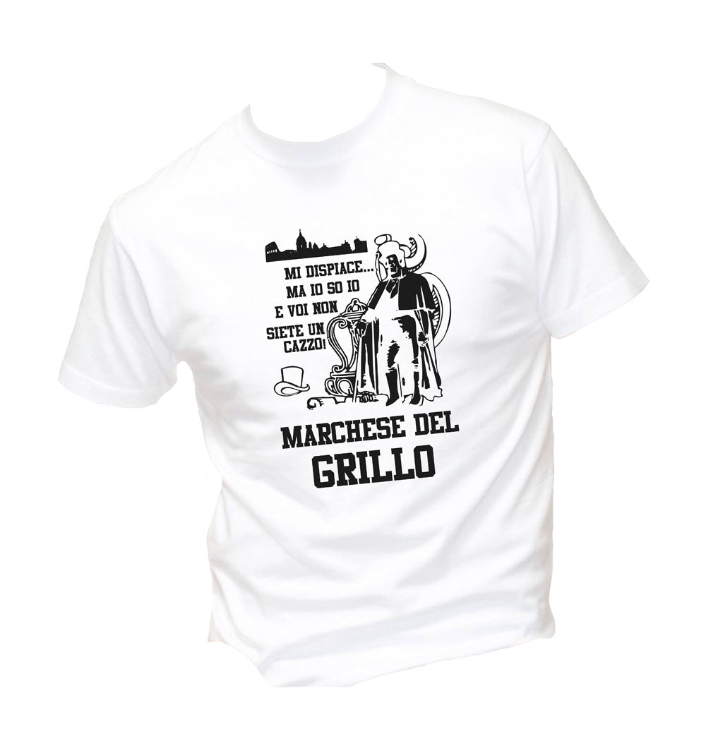 T-Shirt Uomo Donna & Bambino - MARCHESE DEL GRILLO - Maglietta Maglia Tshirt Super vestibilità Top qualità