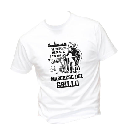 T-Shirt Uomo Donna & Bambino - MARCHESE DEL GRILLO - Maglietta Maglia Tshirt Super vestibilità Top qualità