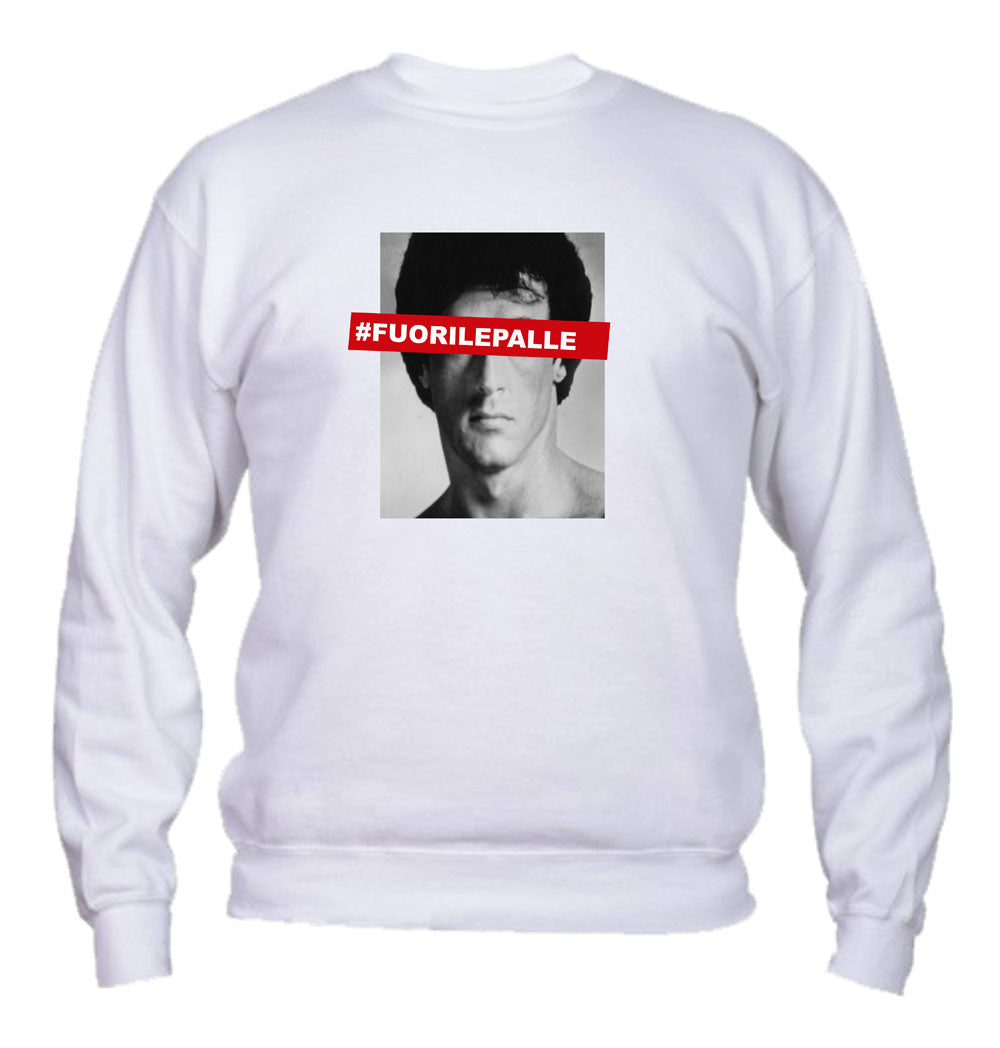 Felpa Girocollo UOMO,  BAMBIN - FUCK YOU YOU FUCKING FUCK - Super vestibilità Top qualità