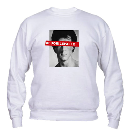 Felpa Girocollo UOMO,  BAMBIN - FUCK YOU YOU FUCKING FUCK - Super vestibilità Top qualità