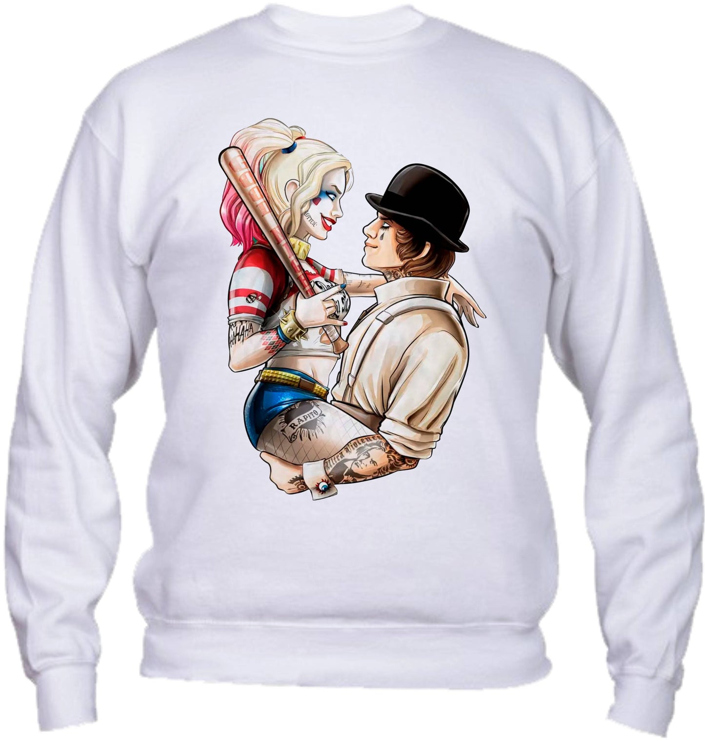 Felpa Girocollo UOMO, DONNA & BAMBIN - HARLEY E ALEX - Super vestibilità Top qualità