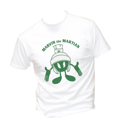 T-Shirt Uomo Donna & Bambino - MARVIN THE MARTIAN - Maglietta Maglia Tshirt Super vestibilità Top qualità