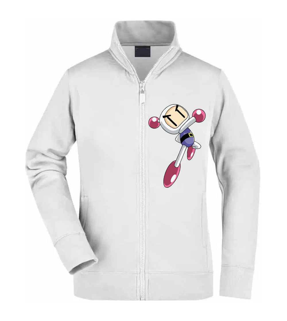 Felpa Unisex Full Zip - BOMBERMAN - Super vestibilità Top qualità