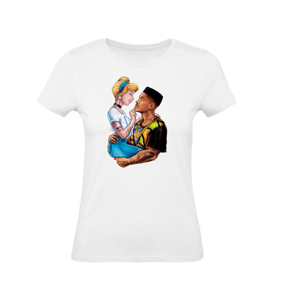 T-Shirt Uomo, Donna & Bambino - CENERENTOLA E WILLY - Maglietta Maglia Tshirt Super vestibilità Top qualità