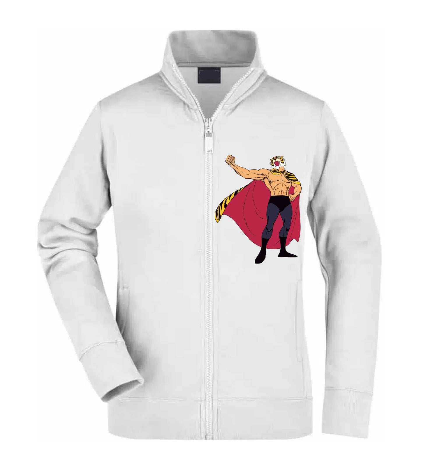 Felpa Unisex Full Zip - L'UOMO TIGRE - Super vestibilità Top qualità