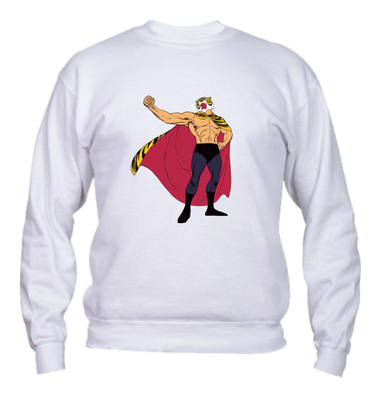 Felpa Girocollo UOMO & BAMBIN - L'UOMO TIGRE - Super vestibilità Top qualità