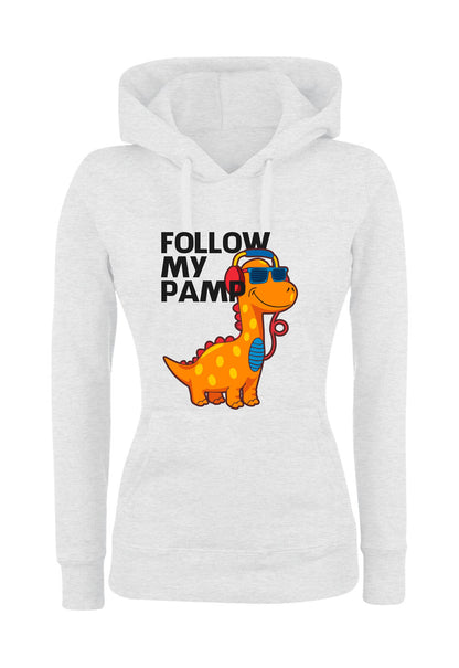 Felpa con cappuccio UOMO, DONNA & BAMBIN - FOLLOW MY PUMP - Super vestibilità Top qualità