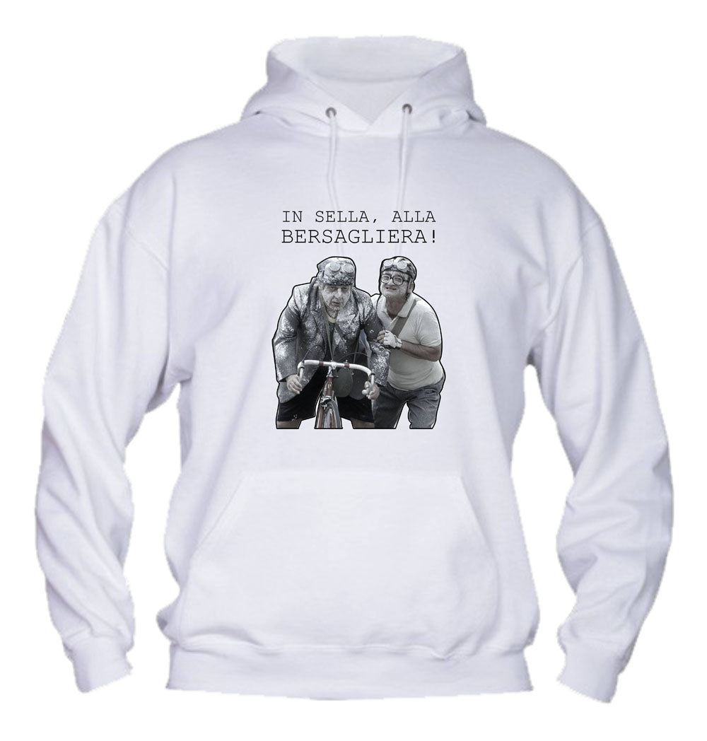 Felpa con cappuccio UOMO, DONNA & BAMBIN - IN SELLA - Super vestibilità Top qualità