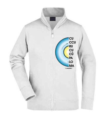 Felpa Unisex Full Zip - IL MAESTRO - Super vestibilità Top qualità