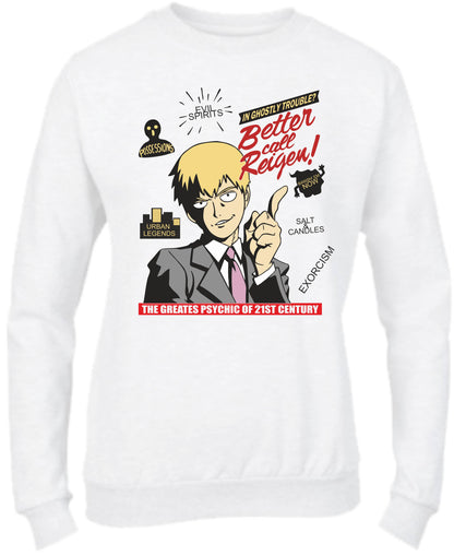 Felpa Girocollo UOMO, DONNA & BAMBIN - ARATAKA REIGEN - Super vestibilità Top qualità - Social Crazy