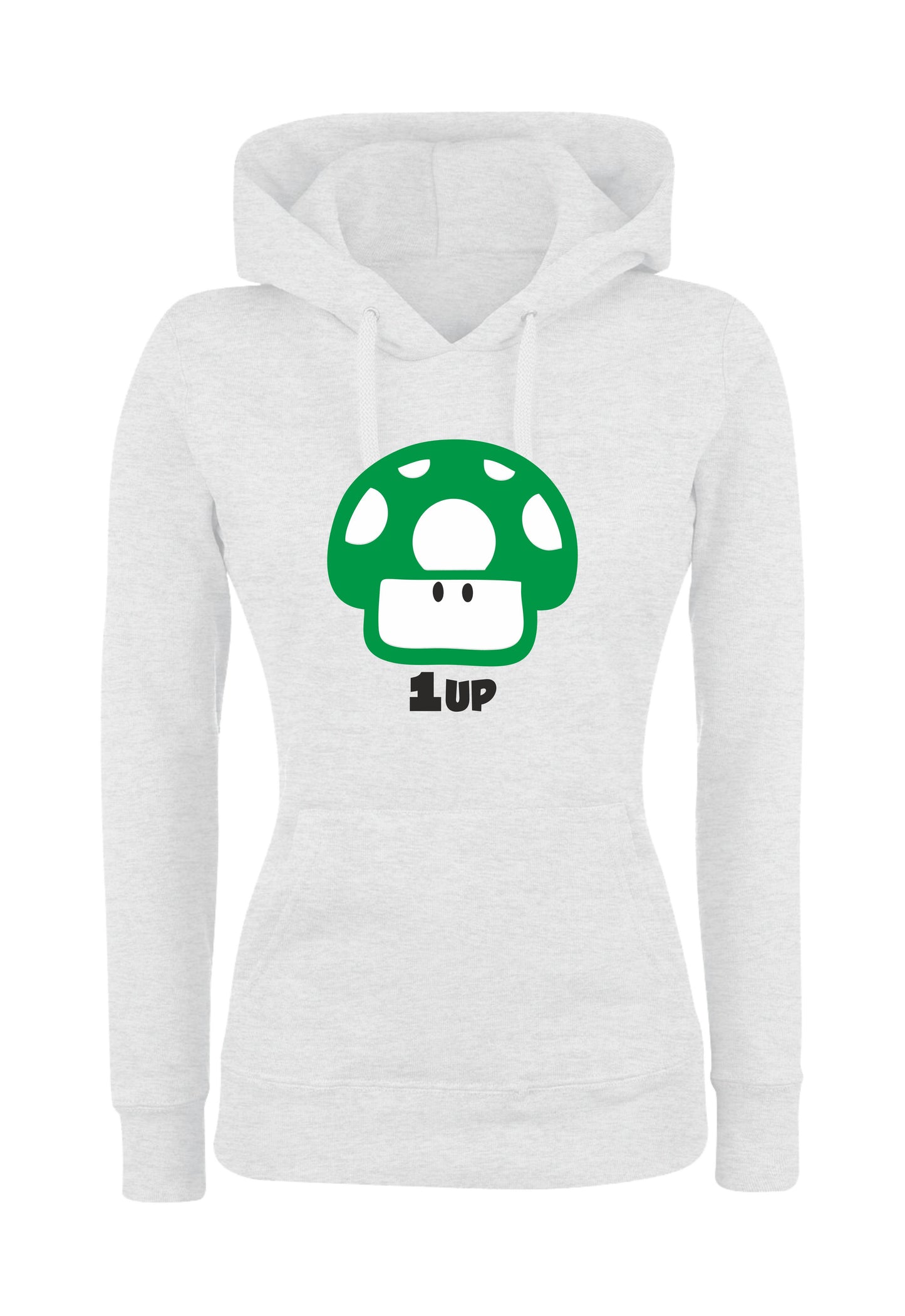 Felpa con cappuccio UOMO, DONNA & BAMBIN - 1 UP - Super vestibilità Top qualità - Social Crazy