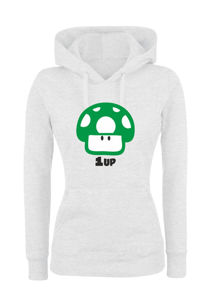 Felpa con cappuccio UOMO, DONNA & BAMBIN - 1 UP - Super vestibilità Top qualità - Social Crazy