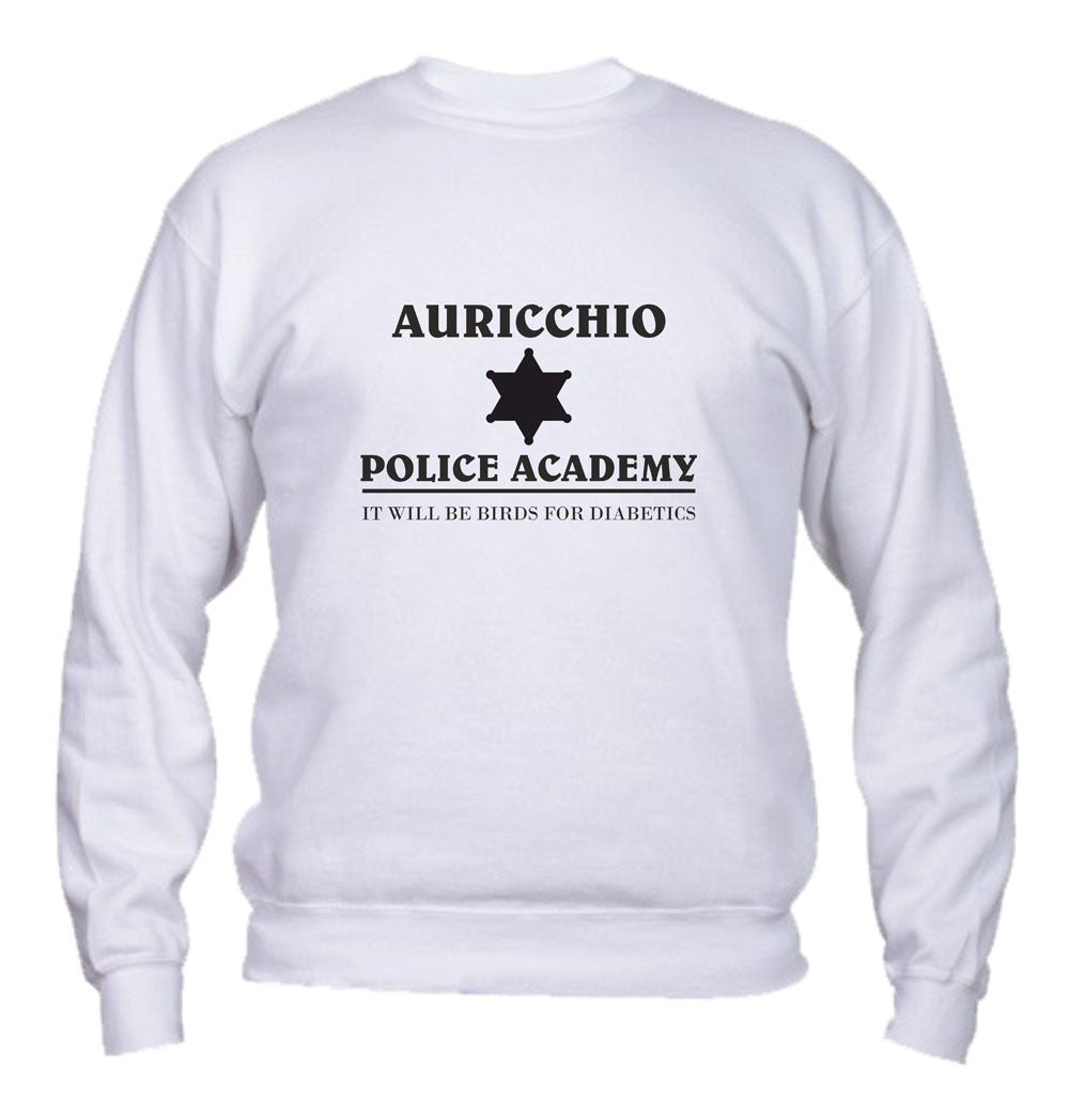 Felpa Girocollo UOMO, DONNA & BAMBIN - AURICCHIO - Super vestibilità Top qualità - Social Crazy