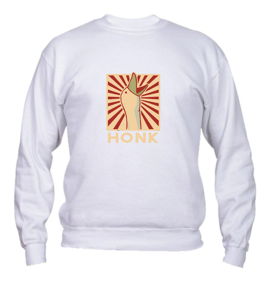 Felpa Girocollo UOMO, DONNA & BAMBIN - HONK - Super vestibilità Top qualità