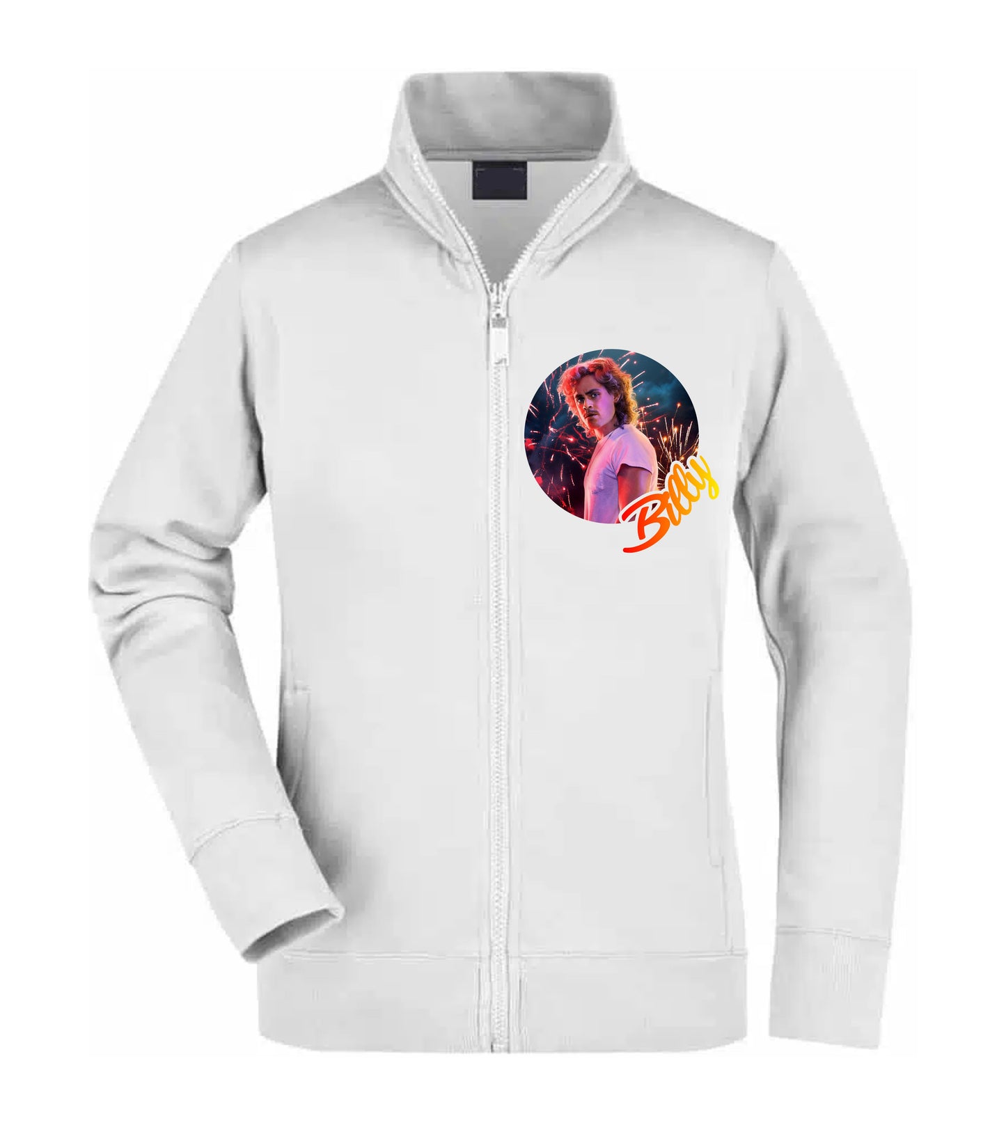 Felpa Unisex Full Zip - BILLY - Super vestibilità Top qualità