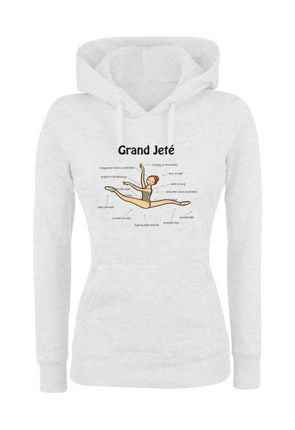 Felpa con cappuccio DONNA & BAMBIN - GRAND JETÈ - Super vestibilità Top qualità