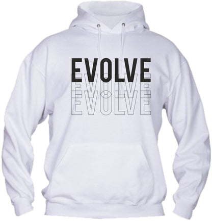 Felpa con cappuccio UOMO, DONNA & BAMBIN - EVOLVE - Super vestibilità Top qualità