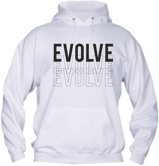 Felpa con cappuccio UOMO, DONNA & BAMBIN - EVOLVE - Super vestibilità Top qualità