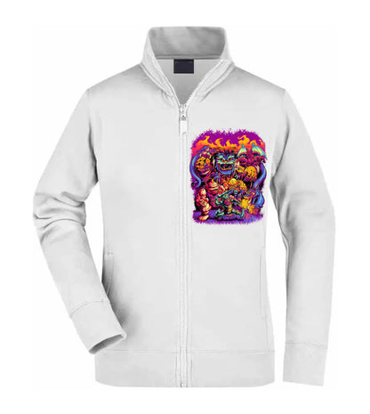 Felpa Unisex Full Zip - GHOST 'N GOBLINS - Super vestibilità Top qualità