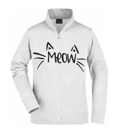 Felpa Unisex Full Zip - MEOW - Super vestibilità Top qualità