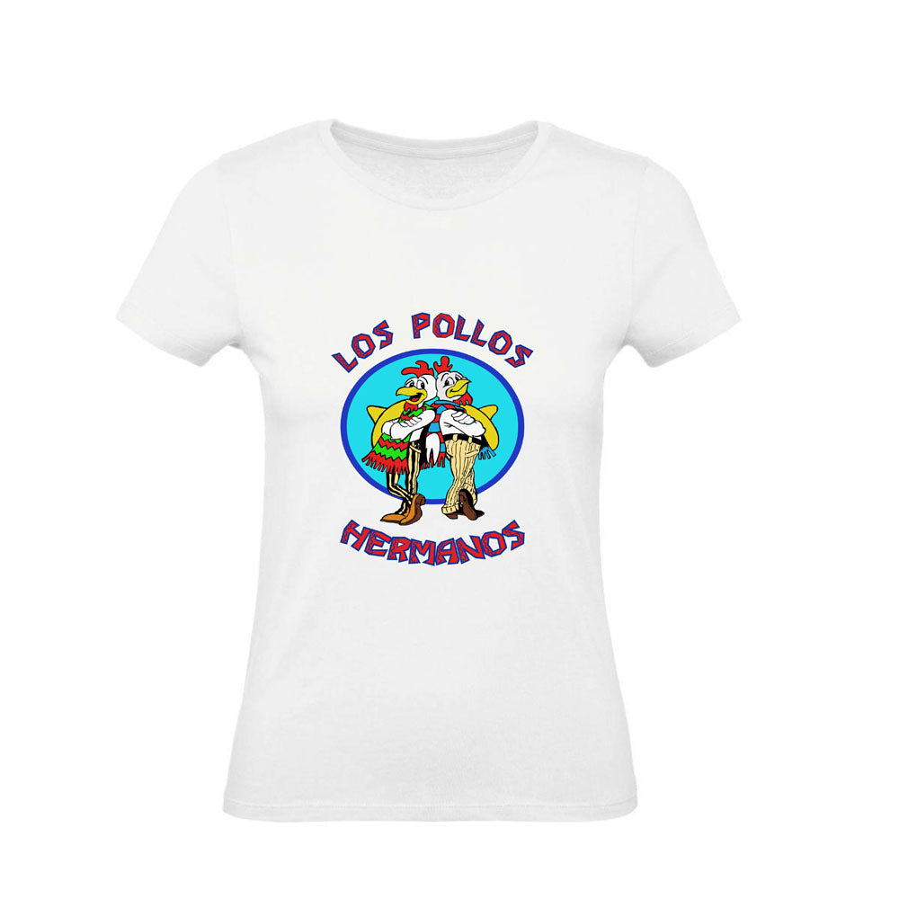 T-Shirt Uomo Donna & Bambino - LOS POLLOS HERMANOS - Maglietta Maglia Tshirt Super vestibilità Top qualità