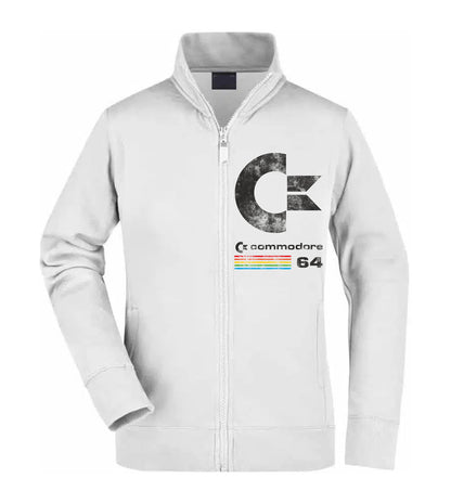 Felpa Unisex Full Zip - COMMODORE 64 - Super vestibilità Top qualità